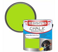 SCOOBYS PAINTS BACK IN THE MIX Chalk Emulsion Matt Paint, Water-Based, No Primer Required, For Walls and Furniture Light Green, (Whisper Moss Garden Green, 250Ml Tin)