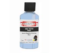 SCOOBYS PAINTS BACK IN THE MIX Chalk Emulsion Matt Paint, Water-Based, No Primer Required, For Walls and Furniture Light Blue, (Azure Sapphire Evening Blue, 30ml Colour Tester)