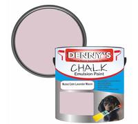 SCOOBYS PAINTS BACK IN THE MIX Chalk Emulsion Matt Paint, Water-Based, No Primer Required, For Walls and Furniture Beige, Mauve, Mustard, Olive, (Muted Calm Lavender Mauve, 1L Tin)