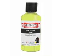 SCOOBYS PAINTS BACK IN THE MIX Chalk Emulsion Matt Paint, Water-Based, No Primer Required, For Walls and Furniture Light Green, (Willow Dew Green, 30ml Colour Tester)