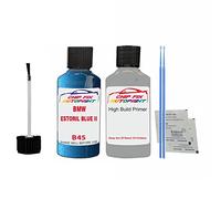 SCOOBYS PAINTS BACK IN THE MIX Compatible with Bmw 2 Series Car Touch Up Paint ESTORIL BLUE II B45 2012-2021