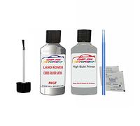 SCOOBYS PAINTS BACK IN THE MIX Compatible With Land Rover Ceres Silver Satin Touch Up Paint Scratch Stone Chip Primer Undercoat Repair Kit Code: Mgf