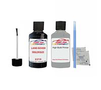 SCOOBYS PAINTS BACK IN THE MIX Compatible With Land Rover Farallon Black Touch Up Paint Scratch Stone Chip Primer Undercoat Repair Kit Code: 2219