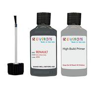 SCOOBYS PAINTS BACK IN THE MIX Compatible With Renault Gris Urban Grey Kpw - Paint Touch Up With Anti Rust Grey Primer Undercoat