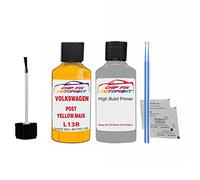 SCOOBYS PAINTS BACK IN THE MIX Compatible with Volkswagen CADDY VAN Car Touch Up Paint POST YELLOW/MAIS YELLOW 1032 L13R