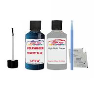 SCOOBYS PAINTS BACK IN THE MIX Compatible with Volkswagen GOLF Car Touch Up Paint TEMPEST BLUE LP5W