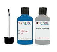SCOOBYS PAINTS BACK IN THE MIX Compatible With Vw CORNFLOWER BLUE LD5C Touch Up Paint With Anti Rust Primer