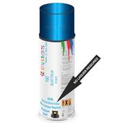 SCOOBYS PAINTS BACK IN THE MIX Direct Gloss Aerosol Spray Paint For Fiat Blue Italia Code: 018/C No Lacquer Required