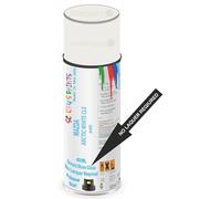 SCOOBYS PAINTS BACK IN THE MIX Direct Gloss Aerosol Spray Paint For Mazda Arctic White Cle Code: A4D No Lacquer Required