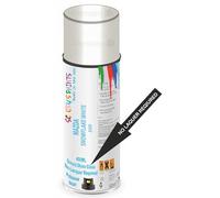 SCOOBYS PAINTS BACK IN THE MIX Direct Gloss Aerosol Spray Paint For Mazda Snowflake White Code: 25D No Lacquer Required