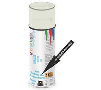 SCOOBYS PAINTS BACK IN THE MIX Direct Gloss Aerosol Spray Paint For Renault White Code: 355 No Lacquer Required