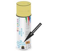 SCOOBYS PAINTS BACK IN THE MIX Direct Gloss Aerosol Spray Paint For Volvo Hello Yellow Code: 618 No Lacquer Required