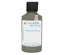 SCOOBYS PAINTS BACK IN THE MIX Enamel Touch Up Paint 30ml For Kitchen Appliances & Bathroom (French Grey)