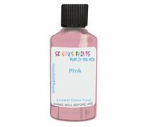 SCOOBYS PAINTS BACK IN THE MIX Enamel Touch Up Paint 30ml For Kitchen Appliances & Bathroom (Pink)