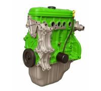 SCOOBYS PAINTS BACK IN THE MIX Engine Enamel Paint, Heat Resistant 180°C, Direct to Metal, Fast Drying, Parts and Components (Engine Kaw Green)