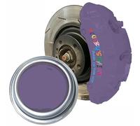 SCOOBYS PAINTS BACK IN THE MIX High Heat Resistant Gloss Brake Caliper Paint Wheel Engine Restore Metal (250Ml, Poisonous Purple)