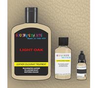 SCOOBYS PAINTS BACK IN THE MIX Leather Colourant Treatment Paint, Fixes Leather Scuffs, Restores Colour (Light Oak Cream, 30ML)
