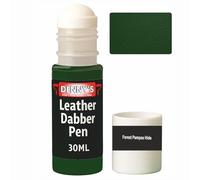 SCOOBYS PAINTS BACK IN THE MIX Leather Dabber Pen, 30ml, Leather Recolouring Paint Dye Balm Sofas, Repair Faded & Scratched Upholstery Car Seats, Shoes and Clothing, Blue (Forest Pampas Hide)