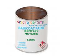 SCOOBYS PAINTS BACK IN THE MIX Paint Compatible With BENTLEY Nutmeg LO8C NEAT Basecoat - Unthinned Automotive Colour (250Ml)