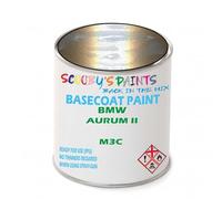 SCOOBYS PAINTS BACK IN THE MIX Paint Compatible With Bmw Aurum Ii M3C Basecoat Rfu Ready For Use - spray Automotive Colour (1 Litre)