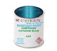 SCOOBYS PAINTS BACK IN THE MIX Paint Compatible With CHRYSLER Fathom Blue LPS NEAT Basecoat - Unthinned Automotive Colour (2.5 Litres)