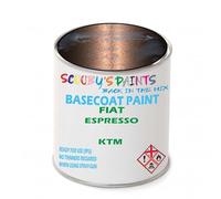 SCOOBYS PAINTS BACK IN THE MIX Paint Compatible With Fiat Espresso Ktm Basecoat Rfu Ready For Use - spray Automotive Colour (250Ml)