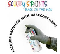 SCOOBYS PAINTS BACK IN THE MIX Paint Compatible With FIAT Orange Spot 110B NEAT Basecoat - Unthinned Automotive Colour (1 Litre)