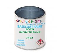 SCOOBYS PAINTS BACK IN THE MIX Paint Compatible With FORD Infinite Blue 7462 NEAT Basecoat - Unthinned Automotive Colour (500Ml)