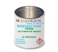 SCOOBYS PAINTS BACK IN THE MIX Paint Compatible With Ford Ultimate Reen G,9Fe5Za Basecoat Rfu Ready For Use - spray Automotive Colour (500Ml)