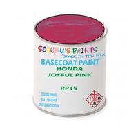 SCOOBYS PAINTS BACK IN THE MIX Paint Compatible With HONDA Joyful Pink RP15 NEAT Basecoat - Unthinned Automotive Colour (500Ml)