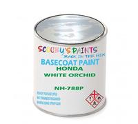 SCOOBYS PAINTS BACK IN THE MIX Paint Compatible With Honda White Orchid Nh-788P Basecoat Rfu Ready For Use - spray Automotive Colour (1 Litre)