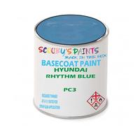 SCOOBYS PAINTS BACK IN THE MIX Paint Compatible With HYUNDAI Rhythm Blue NEAT Basecoat - Unthinned Automotive Colour (500Ml)