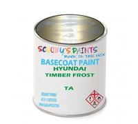 SCOOBYS PAINTS BACK IN THE MIX Paint Compatible With HYUNDAI Timber Frost TA NEAT Basecoat - Unthinned Automotive Colour (1 Litre)