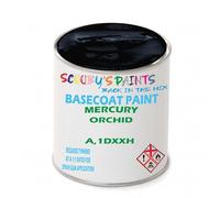 SCOOBYS PAINTS BACK IN THE MIX Paint Compatible With MERCURY Orchid A,1DXXH NEAT Basecoat - Unthinned Automotive Colour (2.5 Litres)