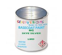 SCOOBYS PAINTS BACK IN THE MIX Paint Compatible With MG Skye Silver LMD NEAT Basecoat - Unthinned Automotive Colour (2.5 Litres)