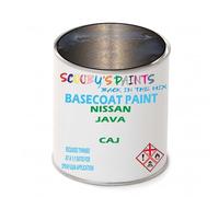 SCOOBYS PAINTS BACK IN THE MIX Paint Compatible With NISSAN Java CAJ NEAT Basecoat - Unthinned Automotive Colour (2.5 Litres)