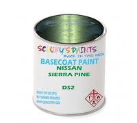 SCOOBYS PAINTS BACK IN THE MIX Paint Compatible With Nissan Sierra Pine Ds2 Basecoat Rfu Ready For Use - spray Automotive Colour (500Ml)