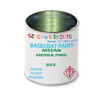SCOOBYS PAINTS BACK IN THE MIX Paint Compatible With NISSAN Sierra Pine DS2 NEAT Basecoat - Unthinned Automotive Colour (2.5 Litres)