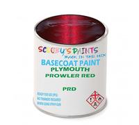 SCOOBYS PAINTS BACK IN THE MIX Paint Compatible With Plymouth Prowler Red Prd Basecoat Rfu Ready For Use - spray Automotive Colour (2.5 Litres)