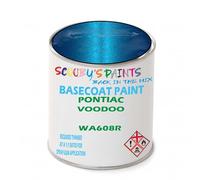 SCOOBYS PAINTS BACK IN THE MIX Paint Compatible With PONTIAC Voodoo WA608R NEAT Basecoat - Unthinned Automotive Colour (2.5 Litres)