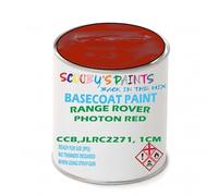 SCOOBYS PAINTS BACK IN THE MIX Paint Compatible With Range Rover Photon Red Ccb,Jlrc2271, 1Cm Basecoat Rfu Ready For Use - spray Automotive Colour (2.5 Litres)