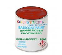 SCOOBYS PAINTS BACK IN THE MIX Paint Compatible With RANGE ROVER Photon Red CCB,JLRC2271, 1CM NEAT Basecoat - Unthinned Automotive Colour (2.5 Litres)