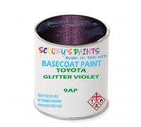 SCOOBYS PAINTS BACK IN THE MIX Paint Compatible With Toyota Glitter Violet 9Ap Basecoat Rfu Ready For Use - spray Automotive Colour (500Ml)