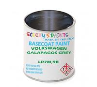 SCOOBYS PAINTS BACK IN THE MIX Paint Compatible With Volkswagen Galapagos Grey Lr7M,9B Basecoat Rfu Ready For Use - spray Automotive Colour (250Ml)