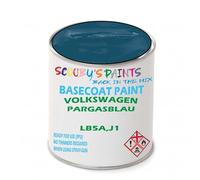 SCOOBYS PAINTS BACK IN THE MIX Paint Compatible With Volkswagen Pargasblau Lb5A,J1 Basecoat Rfu Ready For Use - spray Automotive Colour (500Ml)