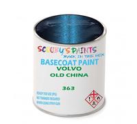 SCOOBYS PAINTS BACK IN THE MIX Paint Compatible With Volvo Old China 363 Basecoat Rfu Ready For Use - spray Automotive Colour (250Ml)