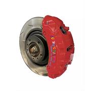 SCOOBYS PAINTS BACK IN THE MIX Premium High Heat Resistant Brake Caliper Paint, 400ml Aerosol Spray, Multi-Color Metallic Finish, Engine and Wheel Restoration (Red Rush)