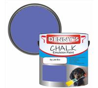 SCOOBYS PAINTS BACK IN THE MIX Premium Interior Wall & Furniture Chalk Paint - Sky Lake Blue - Rich Matt Finish, Durable & Washable, Low Odour, Ideal for Living Rooms, Bedrooms & Hallways (250ML Tin)