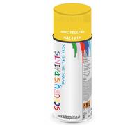 SCOOBYS PAINTS BACK IN THE MIX RAL1018 Zinc yellow 400ML Aerosol Spray Paint RAL Colour Can Gloss Shinny Finish DIY Indoor/Outdoor Wood Plastic Metal Heat Resistant Steel