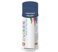 SCOOBYS PAINTS BACK IN THE MIX RAL5000 Violet blue 400ML Aerosol Spray Paint RAL Colour Can Gloss Shinny Finish DIY Indoor/Outdoor Wood Plastic Metal Heat Resistant Steel